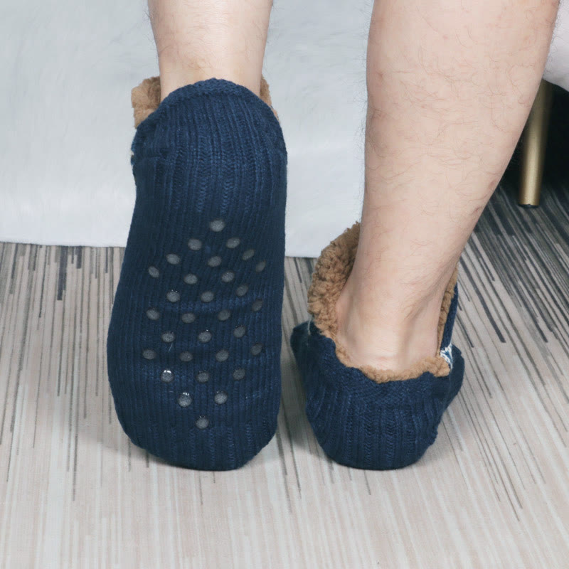 Verdickte gestrickte Hausschuhsocken in Übergröße - image 3