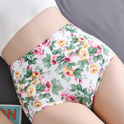 Weiche Höschen mit Blumenmuster in Übergröße (5er-Pack)