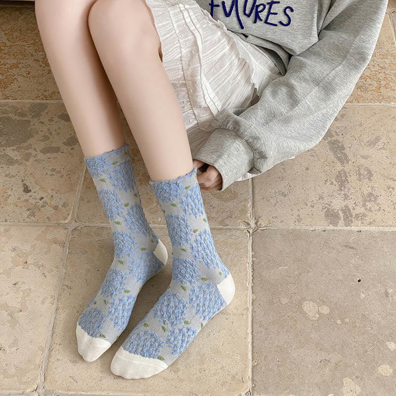 Viertelsocken der Relief-Serie (5 Paar)
