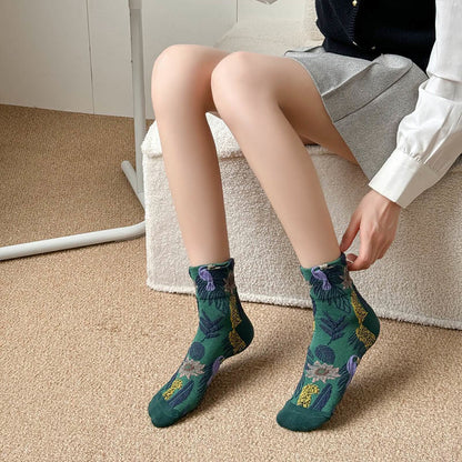 Viertelsocken mit niedlichen Drucken (5 Paar) - image 5