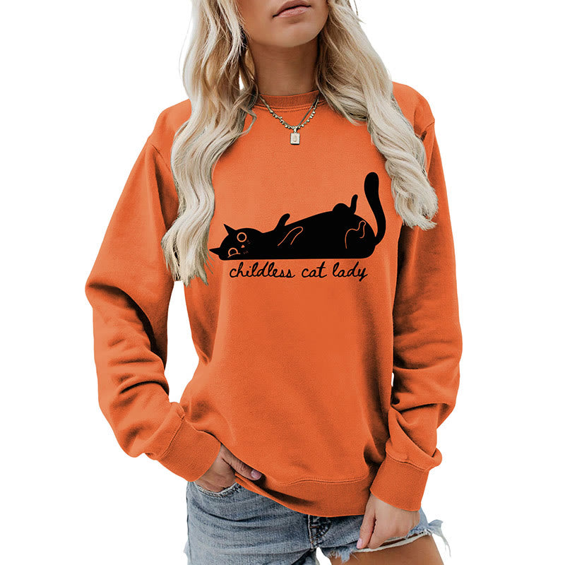 Süßes Katzen-Sweatshirt in Übergröße - image 27