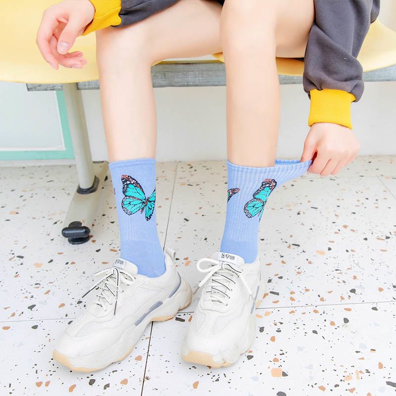 Butterfly Crew Socken (6 Paar) - image 2