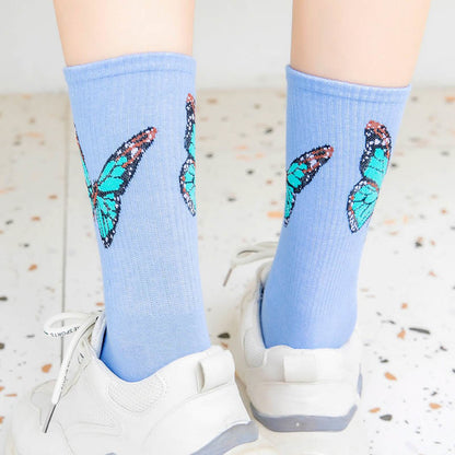 Butterfly Crew Socken (6 Paar) - image 4