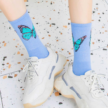 Butterfly Crew Socken (6 Paar) - image 1