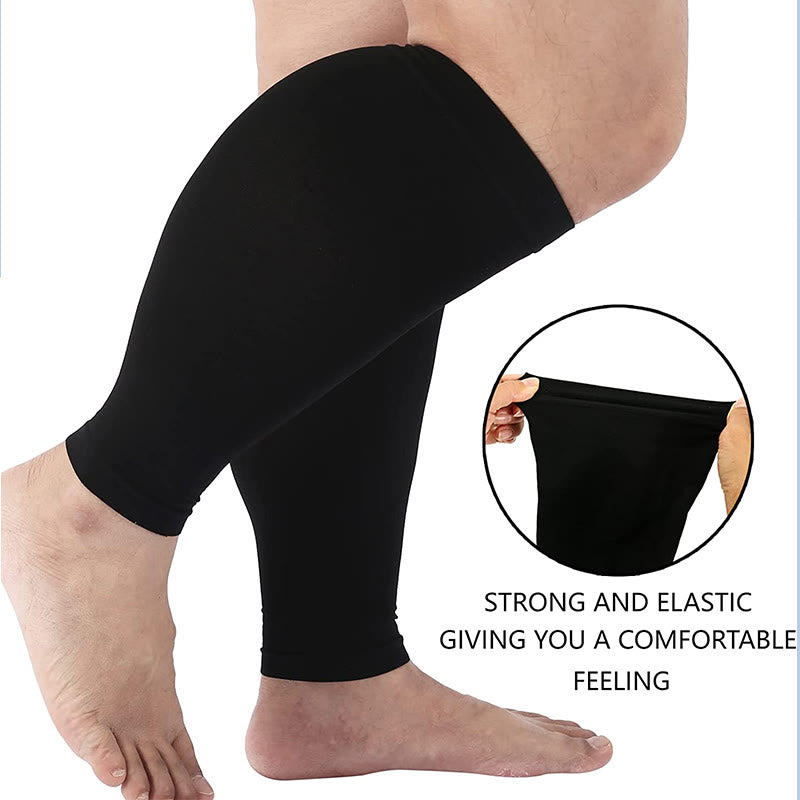 Fußlose Kompressionsstrümpfe in Übergröße, Unisex - image 2
