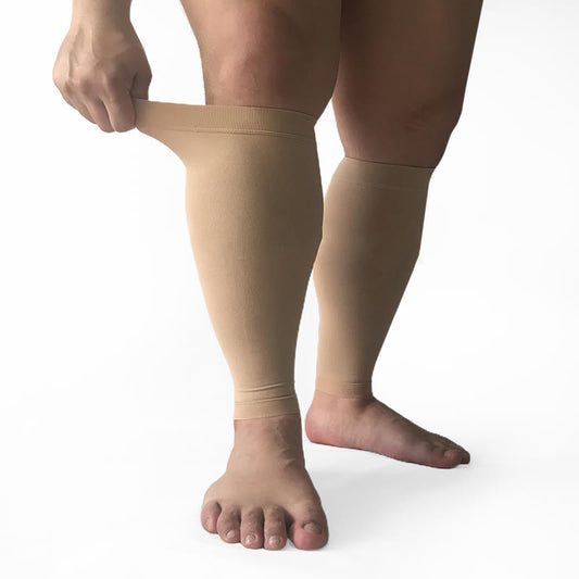 Fußlose Kompressionsstrümpfe in Übergröße, Unisex - image 0