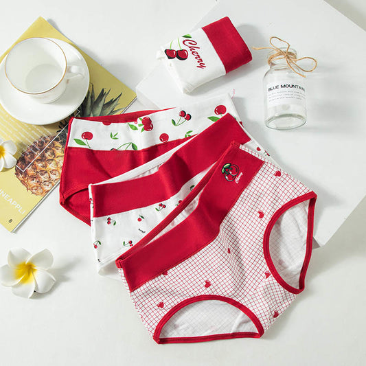 Übergröße Love Cherry Panty (5er-Pack)