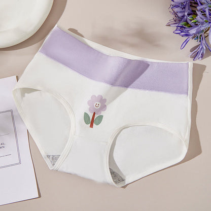 Smiley-Blumen-Slip (4er-Pack) - Blume - 2XL - image 1