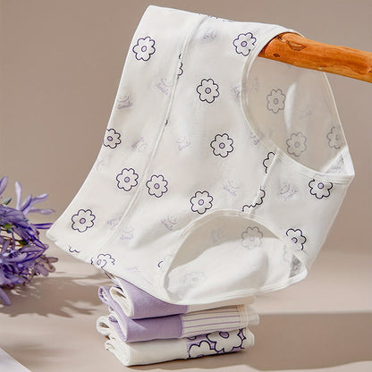 Smiley-Blumen-Slip (4er-Pack) - image 0