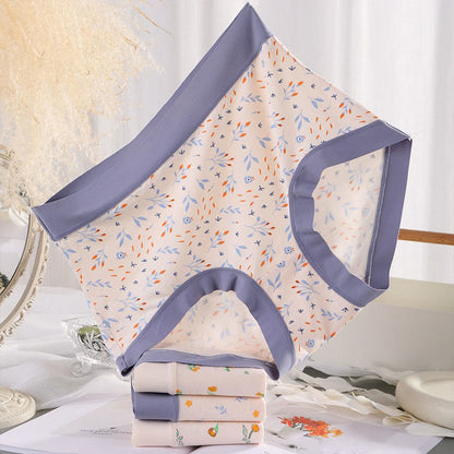 Elegante Höschen mit Blumenmuster (4er-Pack) - image 3