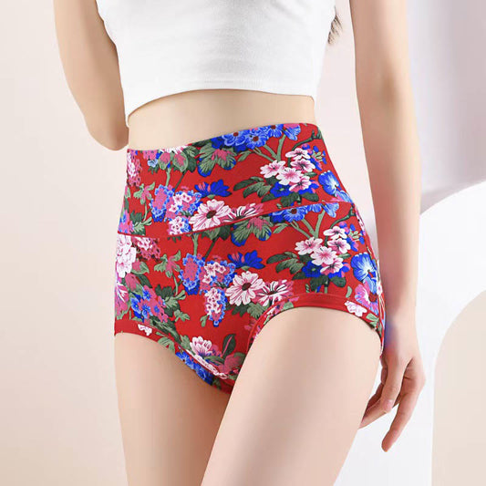 Höschen mit großen Blumen in Übergröße (4er-Pack) - image 1