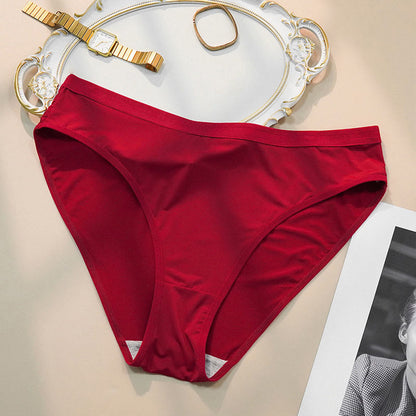 Slips mit vernähtem Bund (5er-Pack) - Rot - 4XL - image 7