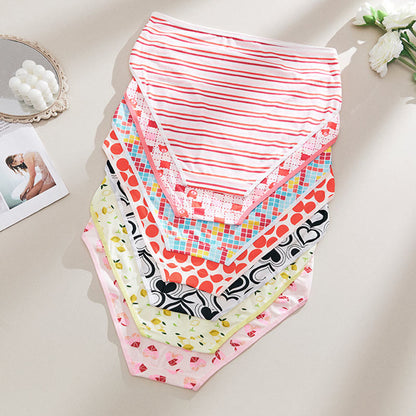 Höschen mit süßem Muster in Übergröße (7er-Pack)