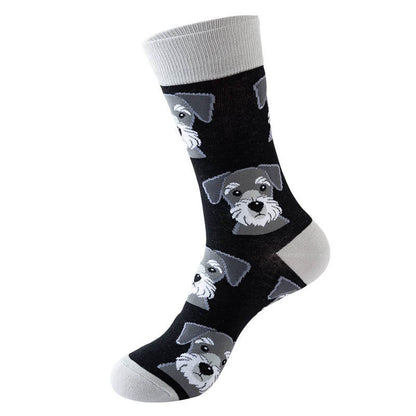 Panda-Hundekatzen-Viertel-Socken (5 Paar) - Grau - EU36-40 (US3-7) - image 7