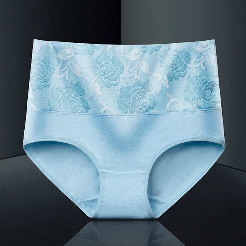 Exquisite bedruckte Höschen (4er-Pack) - Blau - 5XL - image 8