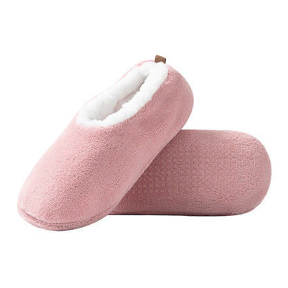 Rutschfeste Hausschuhsocken in Übergröße, einfarbig (3 Paar) - Rosa - EU38-40 (US5-7) - image 4