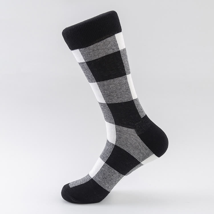 Karierte Herzchen-Socken (5 Paar) - image 3