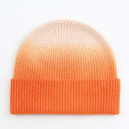 2-in-1-Set mit Handschuhen und Beanie in Farbverlaufsfarbe - Orange - Einheitsgröße - image 8