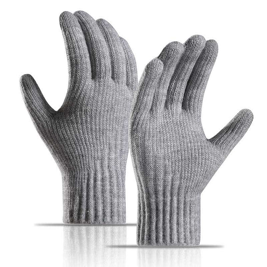 Weiche, hautfreundliche Handschuhe - Hellgrau - Einheitsgröße - image 0