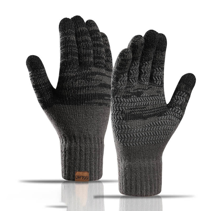 Farblich passende Winterhandschuhe - Dunkelgrau - Einheitsgröße - image 3