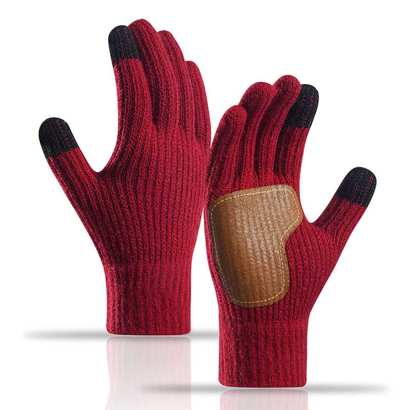 Outdoor-Fahrradhandschuhe - Wein - Einheitsgröße - image 10