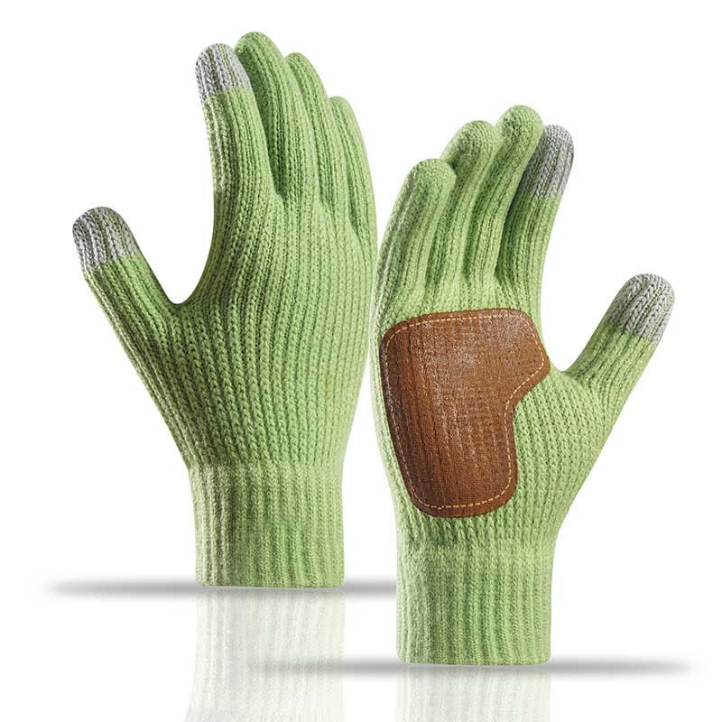 Outdoor-Fahrradhandschuhe - Grün - Einheitsgröße - image 0