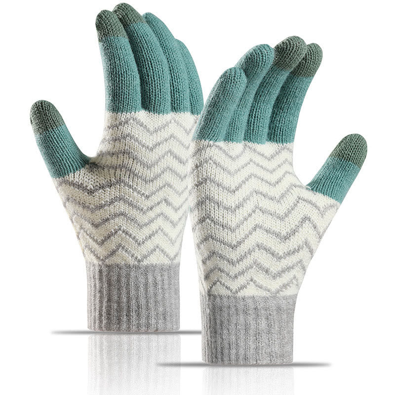 Winter Ripple Handschuhe - Dunkelgrün - Einheitsgröße - image 6