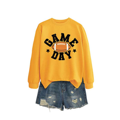 Sweatshirt für den Spieltag in Übergröße - Gelb - 2XL - image 7