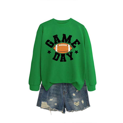 Sweatshirt für den Spieltag in Übergröße - Grün - 2XL - image 6
