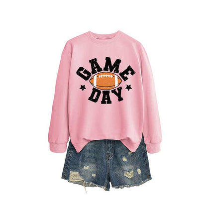Sweatshirt für den Spieltag in Übergröße - Rosa - 2XL - image 5
