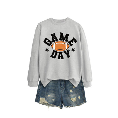 Sweatshirt für den Spieltag in Übergröße - Grau - 2XL - image 2