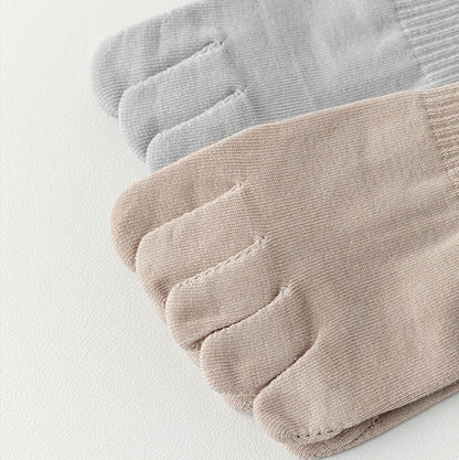 Socken zur Ausrichtung der fünf Zehen in Übergröße (5 Paar)