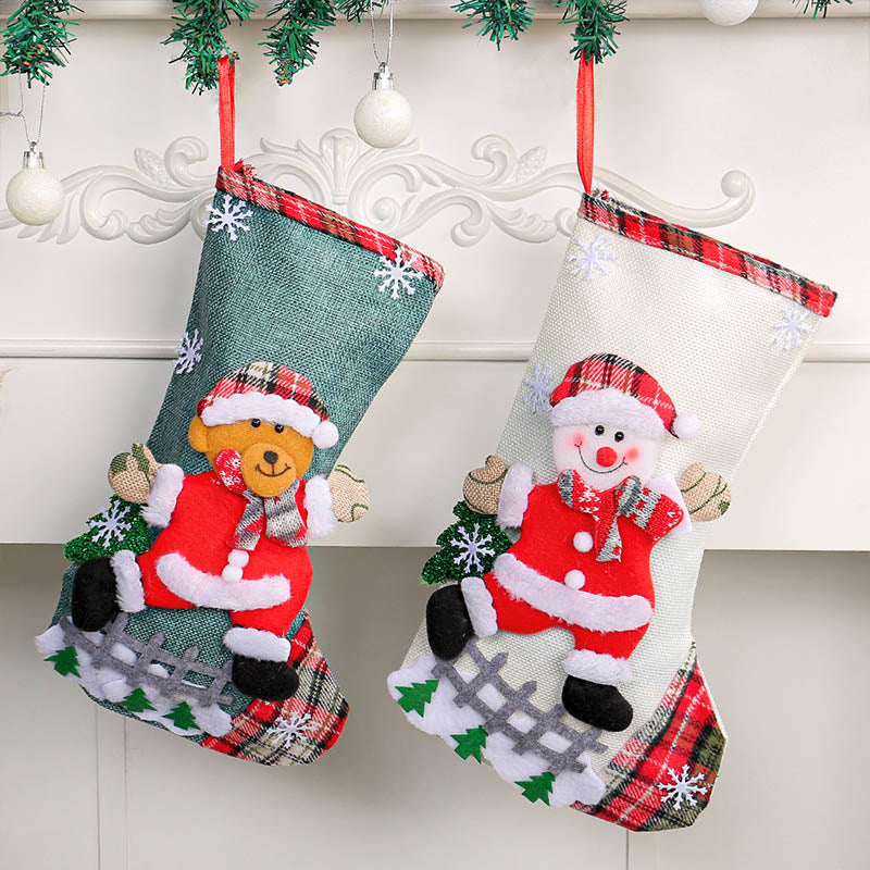 Große Weihnachtssocken in Übergröße (4 Paar) - image 3