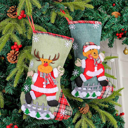 Große Weihnachtssocken in Übergröße (4 Paar) - image 1