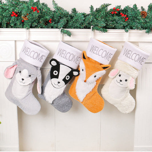 Übergrößen-Skunk-Fox-Handing-Socken (4 Paar) - image 1