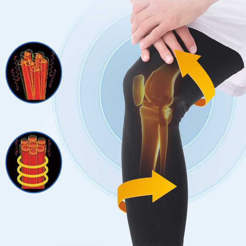 Sport-Kompressionsstrümpfe mit Oberschenkelhöhe - image 1