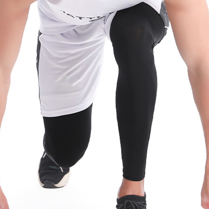 Sport-Kompressionsstrümpfe mit Oberschenkelhöhe - image 2