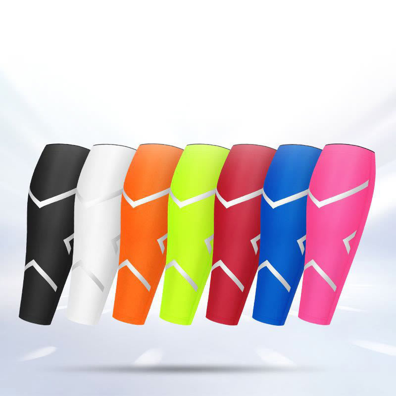 Wadenkompressionsmanschette für Outdoor-Aktivitäten - Fluoreszierendes Grün - XL - image 2