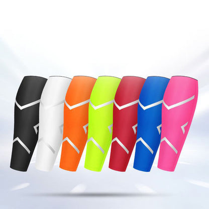 Wadenkompressionsmanschette für Outdoor-Aktivitäten - Fluoreszierendes Grün - XL - image 2