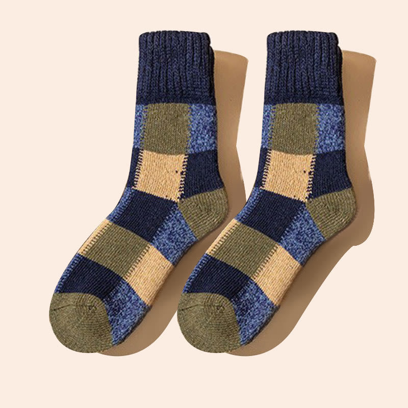 Extra dicke Fleece-Viertel-Socken in Übergröße (5 Paar)