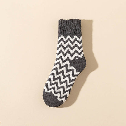 Wave Plus Velvet Quarter Socken in Übergröße (6 Paar)