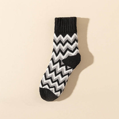 Wave Plus Velvet Quarter Socken in Übergröße (6 Paar)
