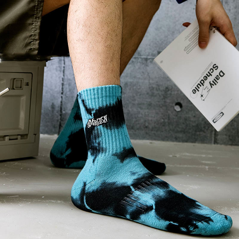 Viertelsocken mit Buchstabenstickerei (3 Paar) - image 4