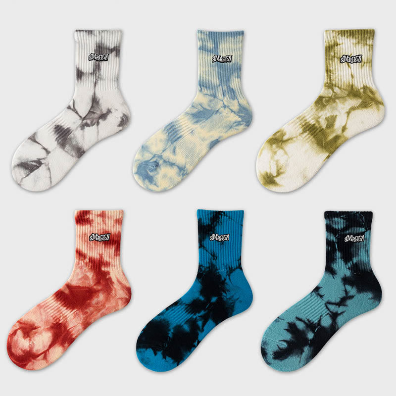 Viertelsocken mit Buchstabenstickerei (3 Paar) - image 7