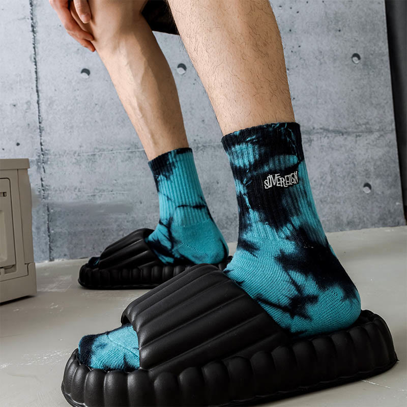 Viertelsocken mit Buchstabenstickerei (3 Paar) - image 5