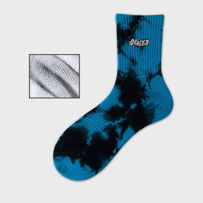 Viertelsocken mit Buchstabenstickerei in Übergröße (3 Paar)