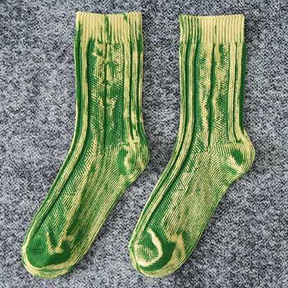 Retro-Viertel-Socken in Übergröße (3 Paar)