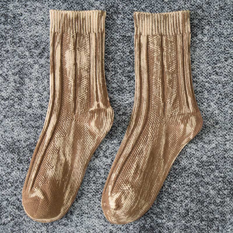 Retro-Viertel-Socken in Übergröße (3 Paar)