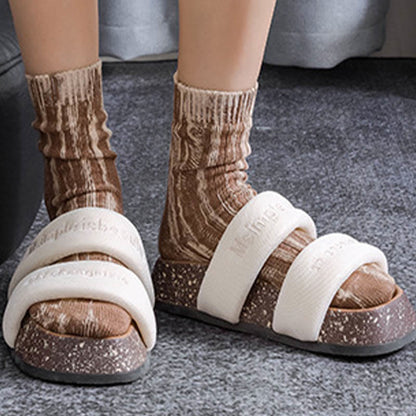 Retro-Viertel-Socken in Übergröße (3 Paar)