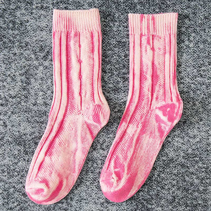 Retro-Viertel-Socken in Übergröße (3 Paar)
